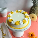 Pineapple Cake Eggless– Fresh & Fluffy Delight | Danbro by Mr Brown Bakery
