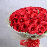 50 Roses Bunch – A Blooming Expression of Love - Image 3