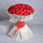 50 Roses Bunch – A Blooming Expression of Love - Image 2