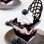 Blueberry Eggless Pudding | Fruity & Creamy Dessert by Danbro by Mr. Brown