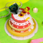 Makhan and Matka Pineapple Cake – A Creamy Krishna Delight