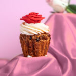 Blueberry Rose Bliss Cupcake (Eggless) | Floral & Fruity Delight by Danbro by Mr. Brown
